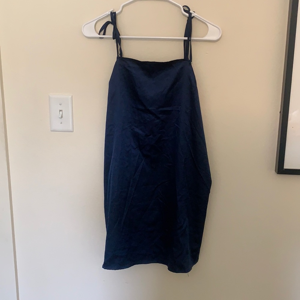Urban renewal navy dress